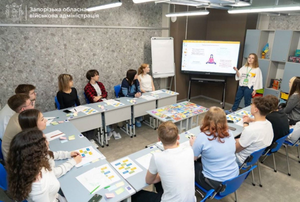Підземні школи в Україні – у Запоріжжі запрацював ще один заклад освіти під землею