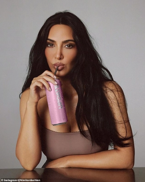 112a6753c455ac9416cfac8bfd04105a - Кім Кардаш'ян презентувала енергетик та отримала шквал критики за промо-світлини.