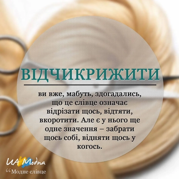 vidchikrizhiti ce ukrayinske diyeslovo jake oznachaye vidlamati vidkoloti vidkusiti shmatok vid chogos tverdogo zazvichaj z pevnim zusilljam 3b9dd18 - Відчикрижити - це українське дієслово, яке означає відламати, відколоти, відкусити шматок від чогось твердого, зазвичай з певним зусиллям.