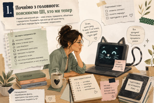 Штучний інтелект допоможе зібрати дитину до школи без зайвого клопоту